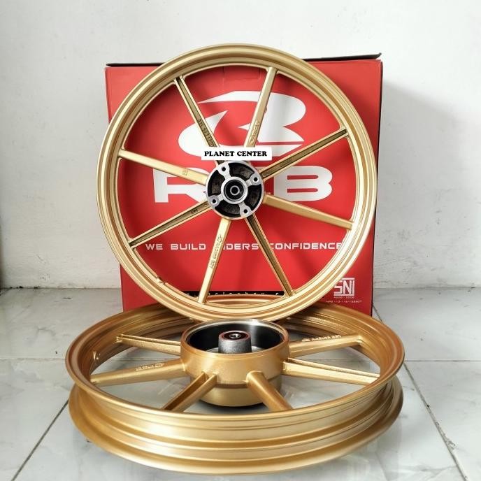 VELG PELEG PELEK RCB SP811 GOLD LAGENDA 110Z/JUP Z 160X17/185X17 ORI