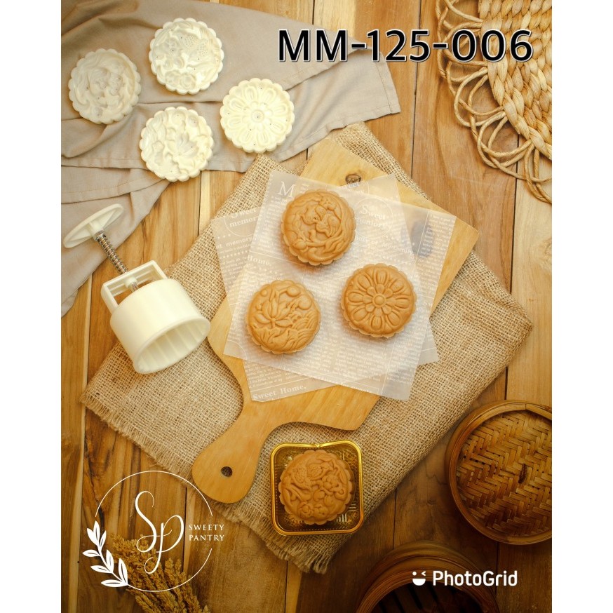 

TERLARIS MOONCAKE MOULD / CETAKAN MOONCAKE UK 125GR