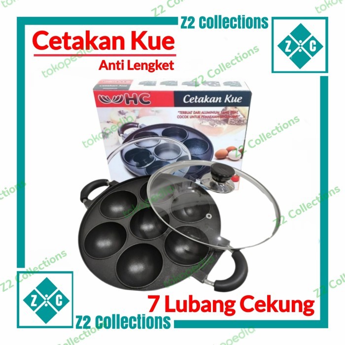 

TERMURAH CETAKAN HC HAPPY CALL 7 LUBANG CEKUNG CEMBUNG LOYANG KUE TUTUP KACA