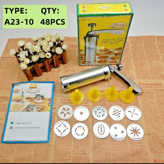 

TERBARU CETAKAN KUE BISCUIT/MARKATO BISKUIT MAKER / COOKIES MAKER