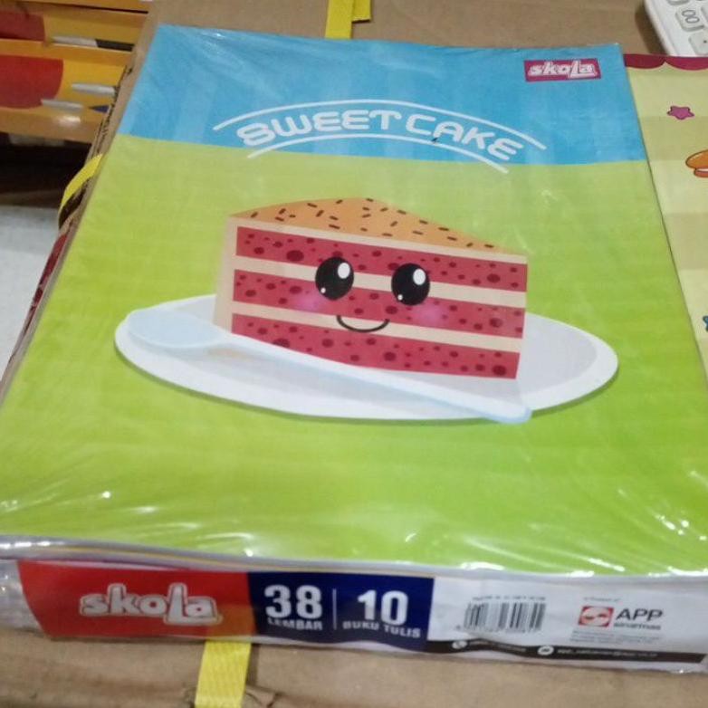 

Terlaris (10 Pcs) Buku Skola By Sidu Isi 38 Dan 58 1 Pack Berkualitas