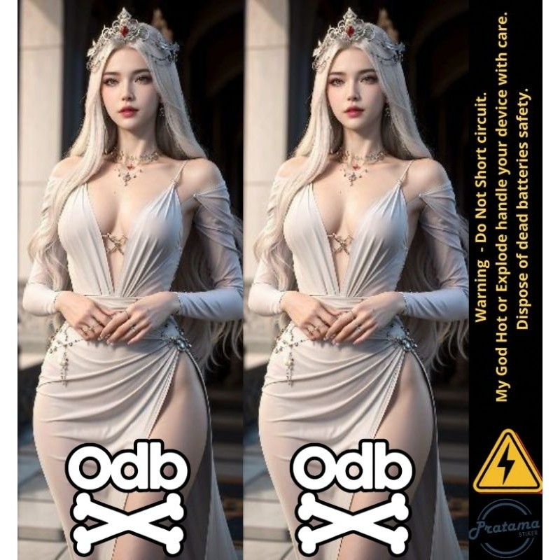 

Terlaris Stiker Wrap Baterai 18650 Odb X Waifu Volume 2 Garskin Custom Case Laminasi Tebal COD