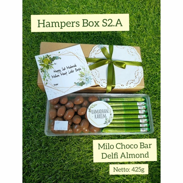 

New! parsel Ramadhan / Hampers lebaran Parsel coklat box S2.A Idul Fitri