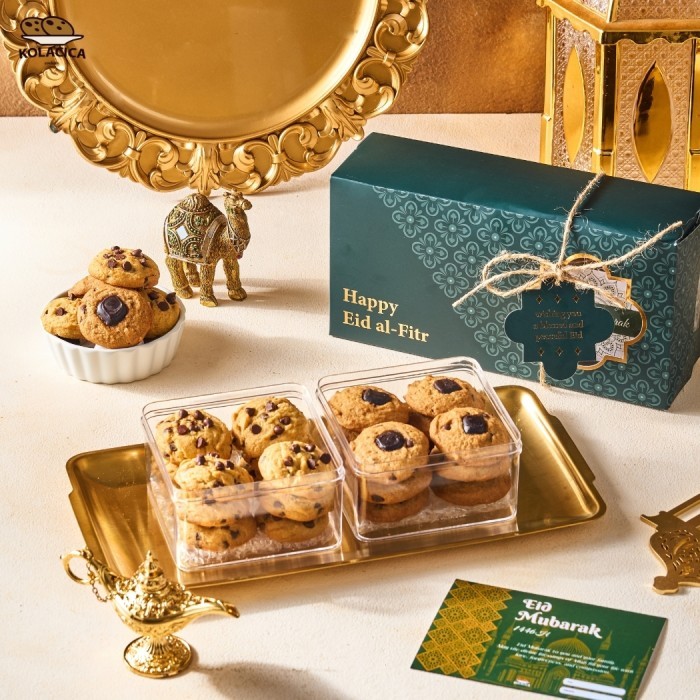 

New! Hampers Lebaran Premium Kolacica Cookies Kareem Hard Box Eid Mubarak Idul Fitri
