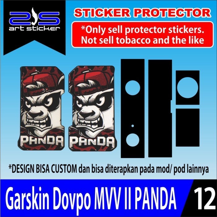 

Terlaris Dov Po Mvv Ii Panda Mickey Joice Garskin Stiker Custom Case Laminasi Tebal COD