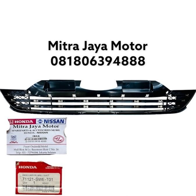 Base Grill Depan Bawah Honda Crv Gen3 71121 Swe T01 Original Honda Hpm Baguss