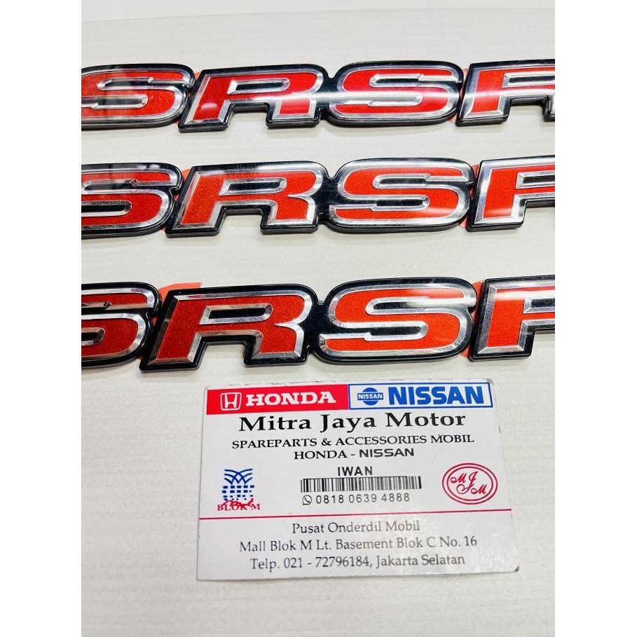 Emblem Jazz Rs / Logo Honda Jazz Original/ Jazz Rs / Original Honda Baguss