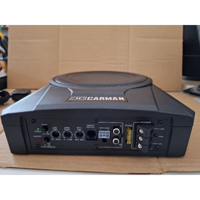 Subwoofer Aktif Carman Subwoofer kolong Carman Subwoofer bawah jok Carman