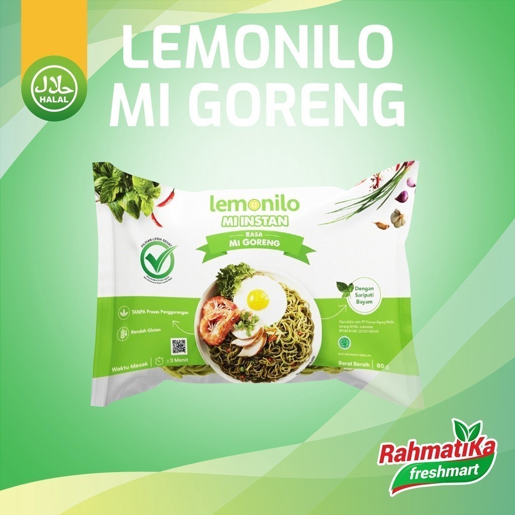 

Lemonilo Rasa Mi Goreng / Mie Instan 1 pcs