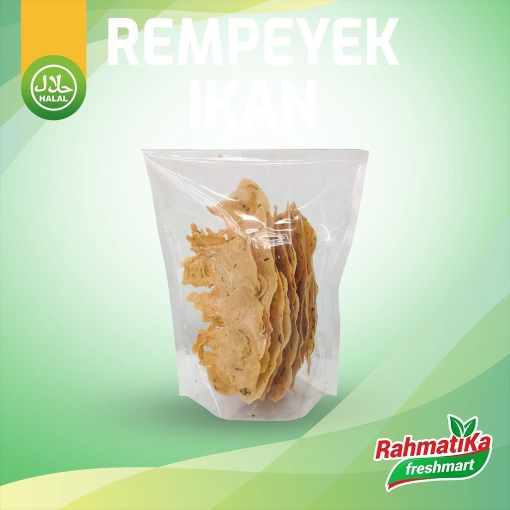 

Rempeyek / Peyek Ikan Teri 125 gram (Snack)