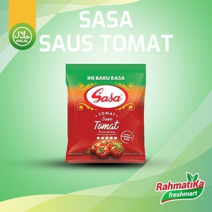 

Sasa Saus Tomat 24 Sachet x 9 gram