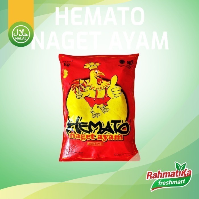 

Hemato Nugget Ayam / Naget Ayam 1 Kg (Frozen Food)