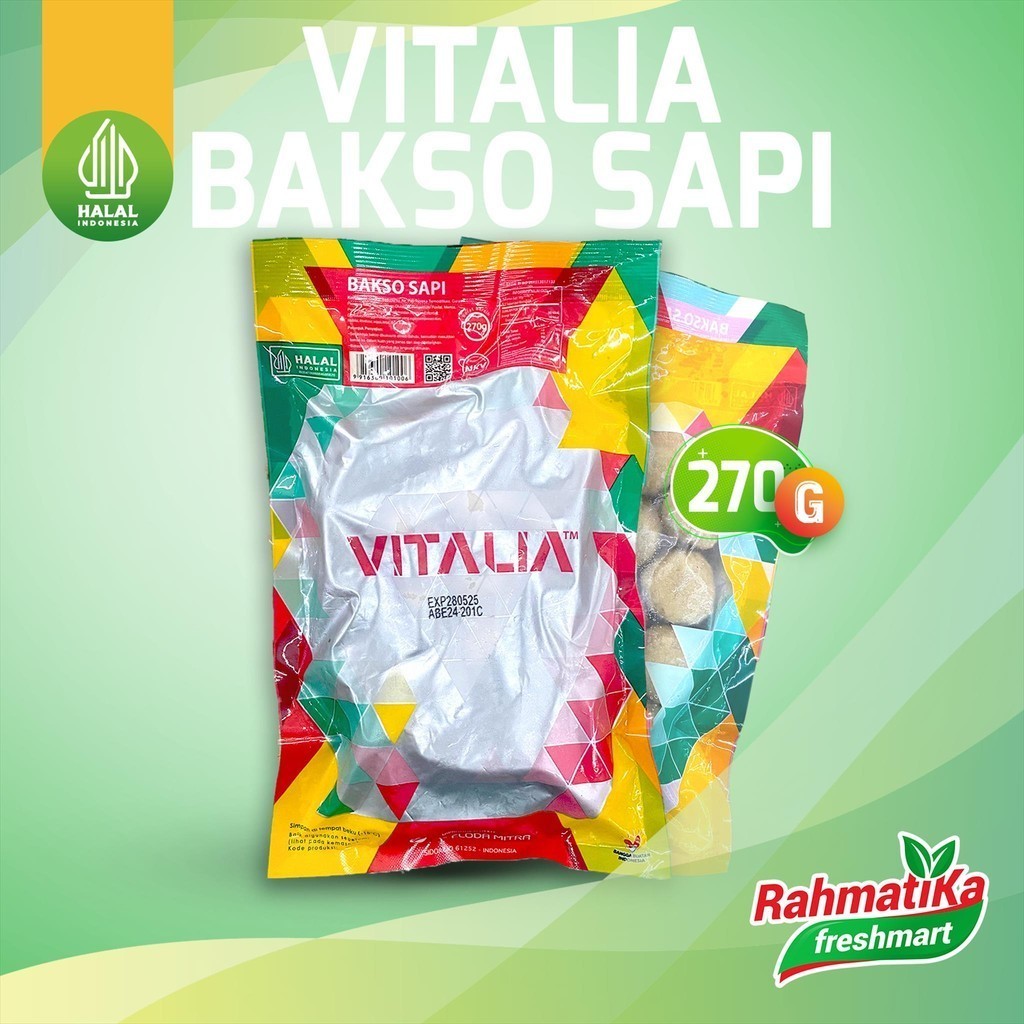 

VITALIA Bakso Sapi 270 gram