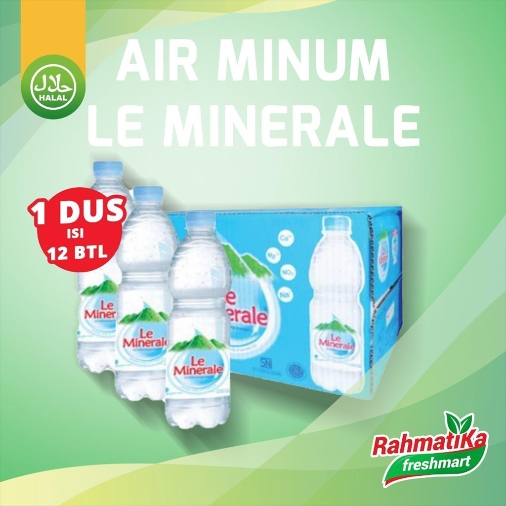 

Le Minerale Air Mineral Botol 1 Dus (1500 ml x 12 pcs)