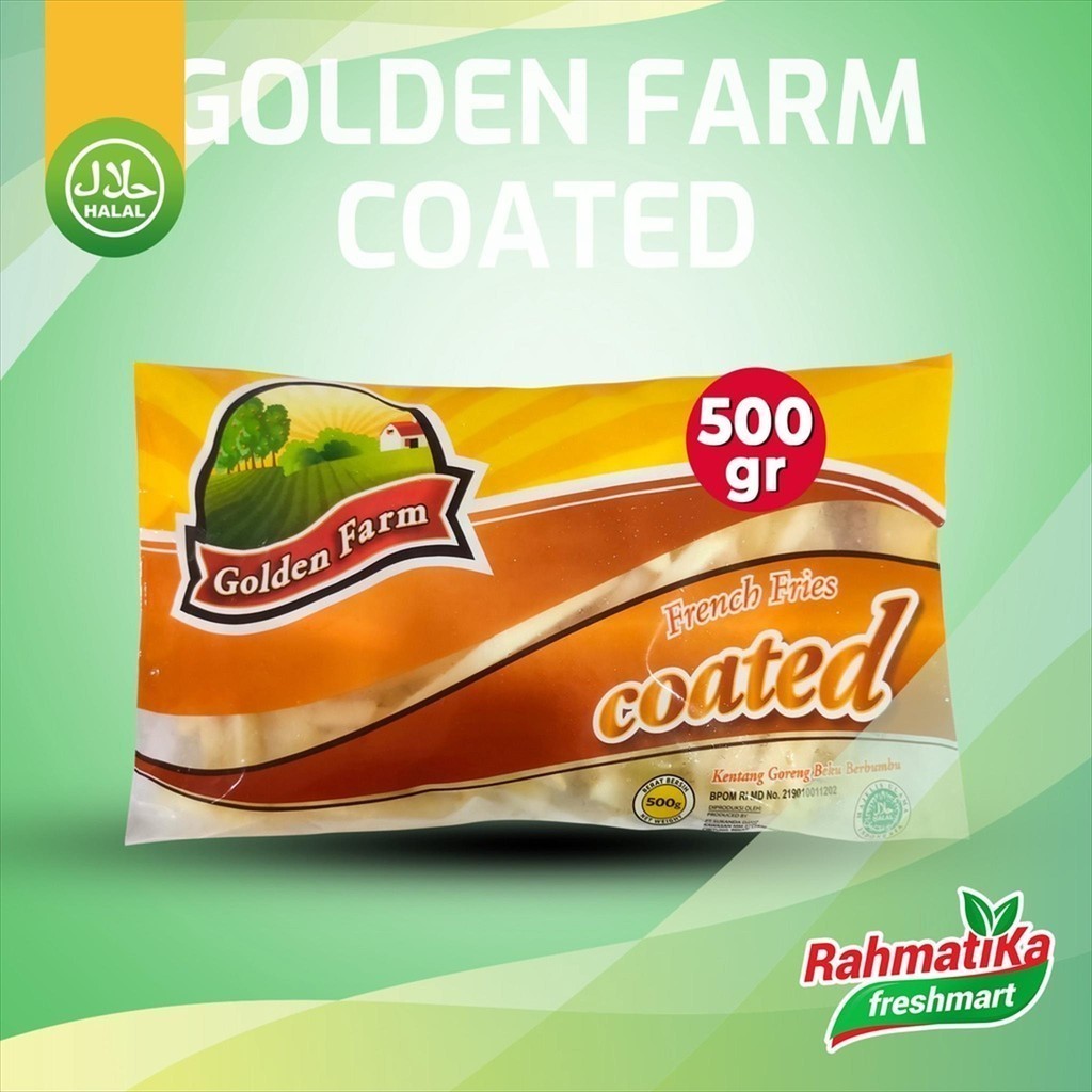 

Golden Farm French Fries Coated 500 gr