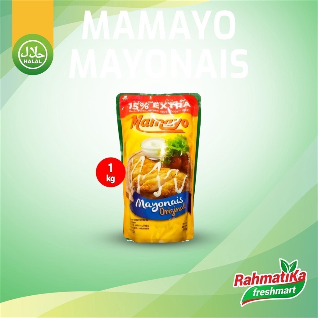 

Mamayo Mayonnaise / Mayonais Original 1 Kg