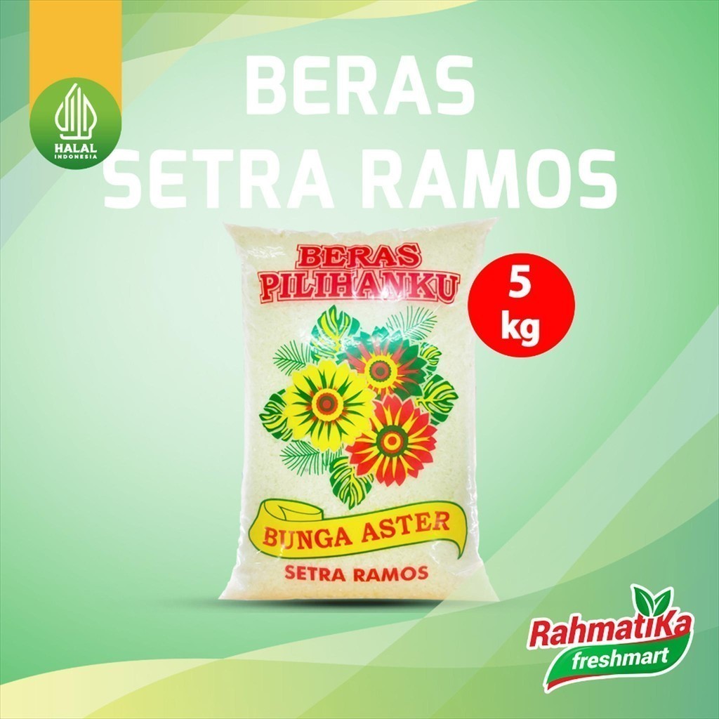 

Beras Setra Ramos Cap Bunga 5 Kg