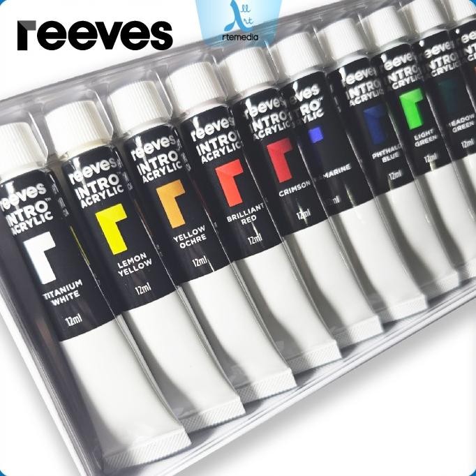 

Spesial Reeves Intro Acrylic Paint Color Tube Set Cat Akrilik