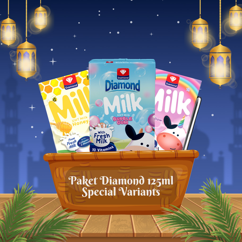

Diamond Milk Susu UHT 125ml Special Variants