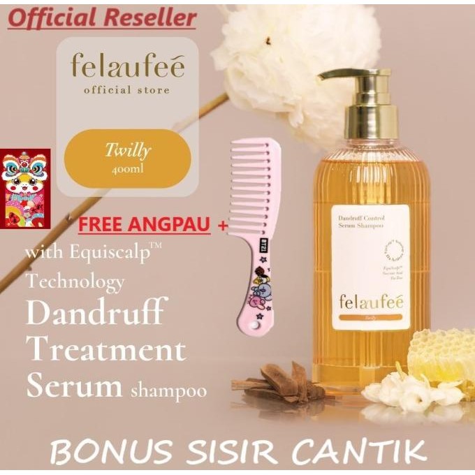 FELAUFEE - Dandruff Treatment Serum Shampoo - Twilly | Anti Ketombe | Equiscalp Technology