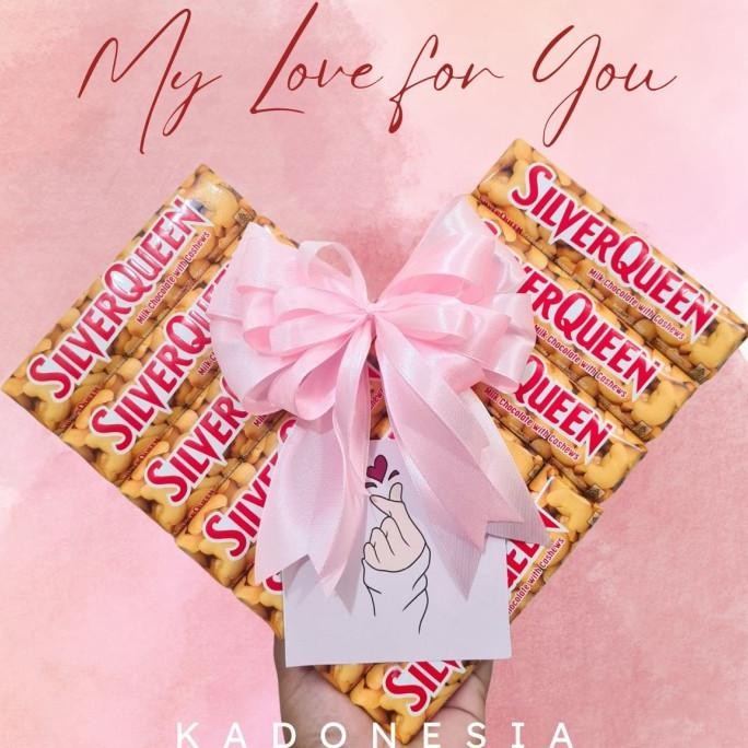 

Silverqueen LOVE / Hampers Coklat / Hadiah Romantis Cewek Coklat DEL