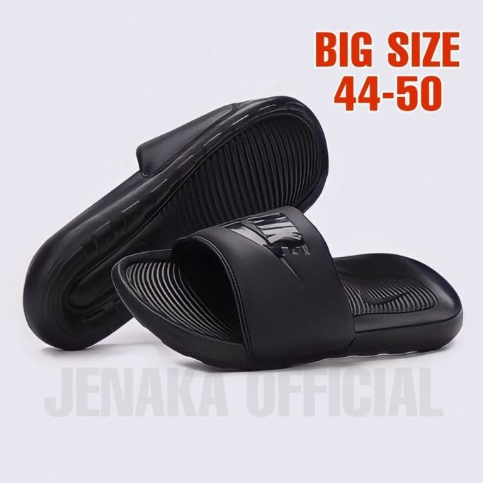 Sandal Pria Big Size 47 48 Sendal Slop Ukuran Jumbo Besar Tidak Licin PAS