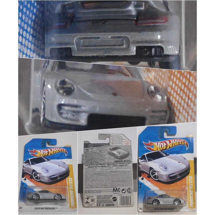 DIECAST HW HOT WHEELS HOTWHEELS REGULER PORSCHE 911 GT2 ORIGINAL