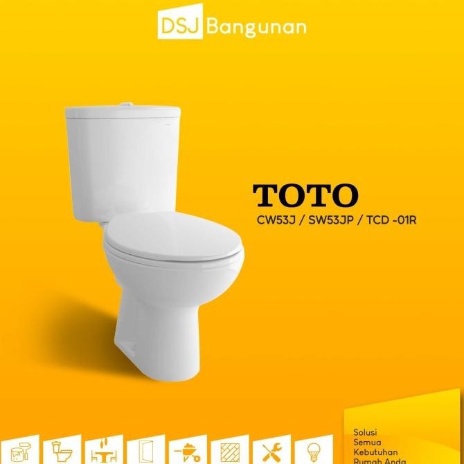TOTO Closet Duduk CW53J/SW53JP /TCD-01R