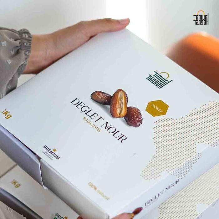 

Kurma Tunisia Madu 1Kg Timur Tengah Premium Deglet Noor Honey