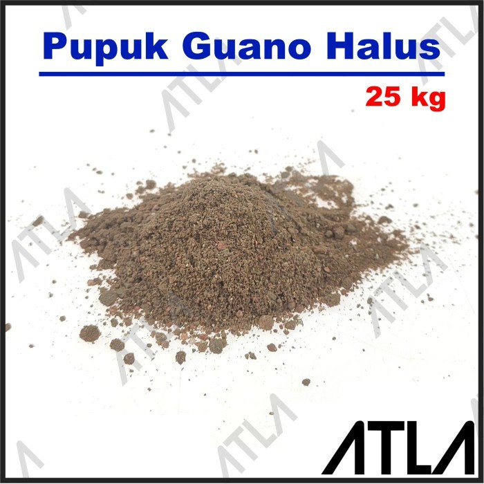 Pupuk Guano Halus 25Kg NPK Nutrisi Organik Kotoran Kelelawar FN021