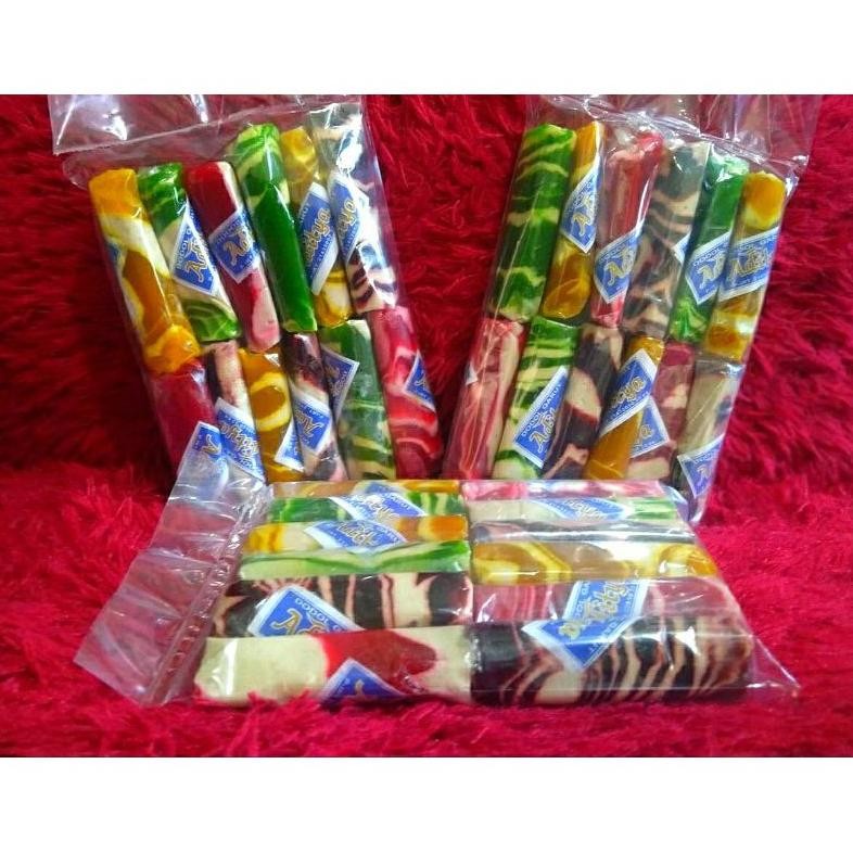 

COD Dodol Garut | 1 kg DODOL ZEBRA warna-warni Pelangi Asli Khas Garut VD08