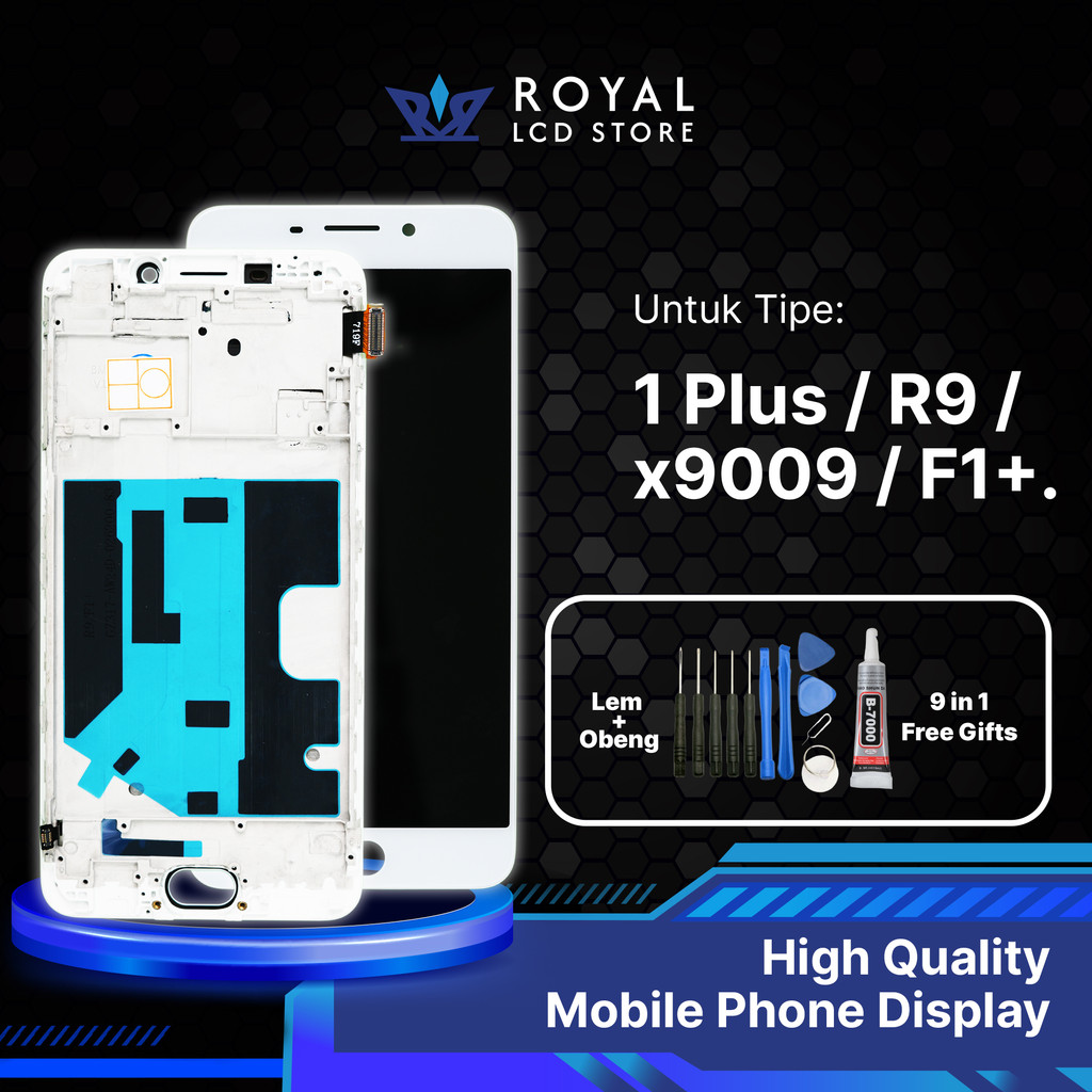 Lcd Oppo F1 Plus / R9 / x9009 / F1+ Full Set Lcd Touchscreen
