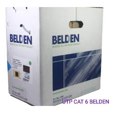 Kabel Utp Cat 6 Belden / Kabel Data Cat 6 Belden