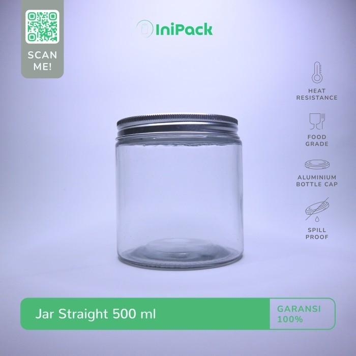 TOPLES JAR KACA 500 ML / BOTOL TOPLES KACA 500ML PER DUS