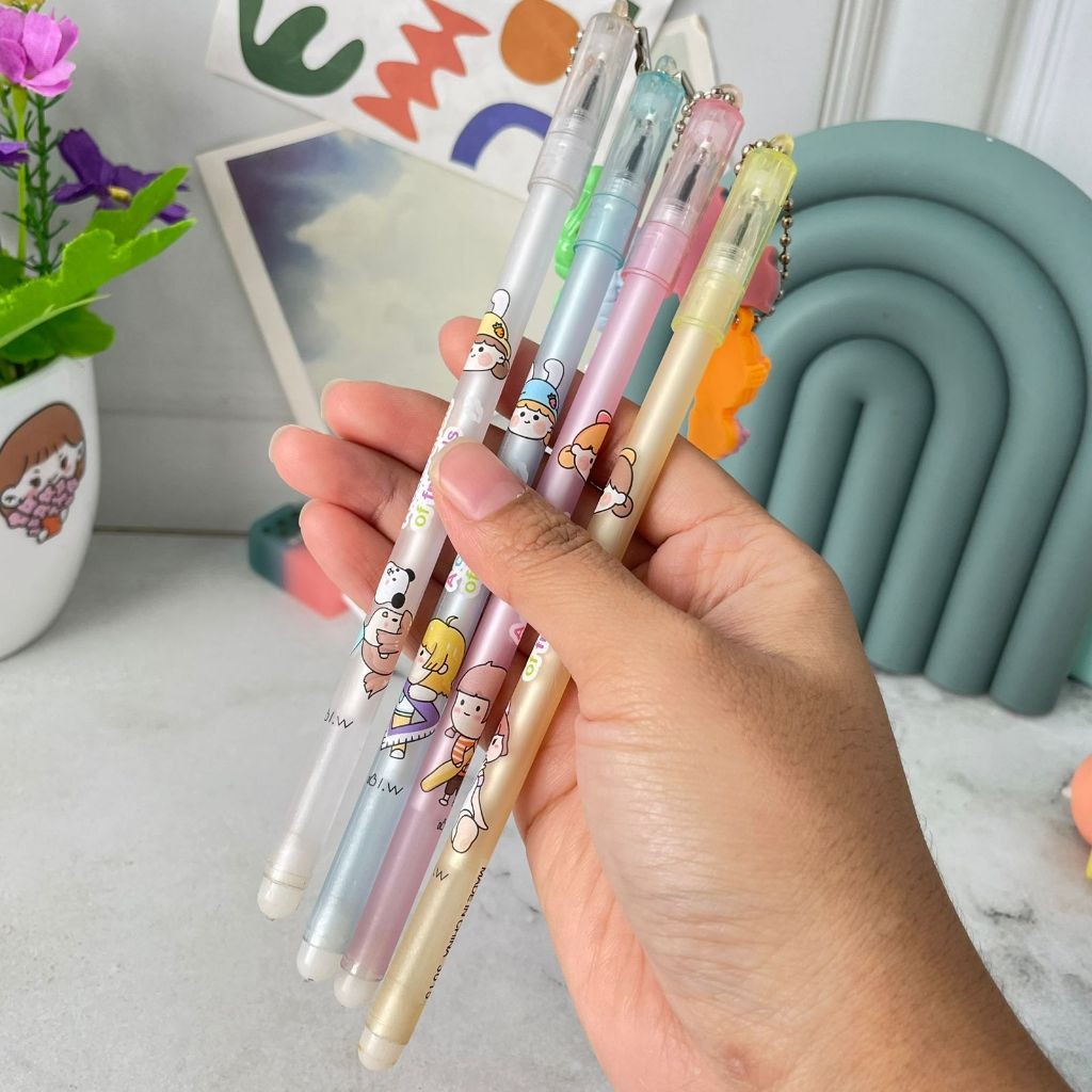 

Promo Pulpen Gel Gantungan Motif Duyung Tinta Gel Hitam 0.5 Mm - Mermaid Pg 1013 - Bolpoint Unik