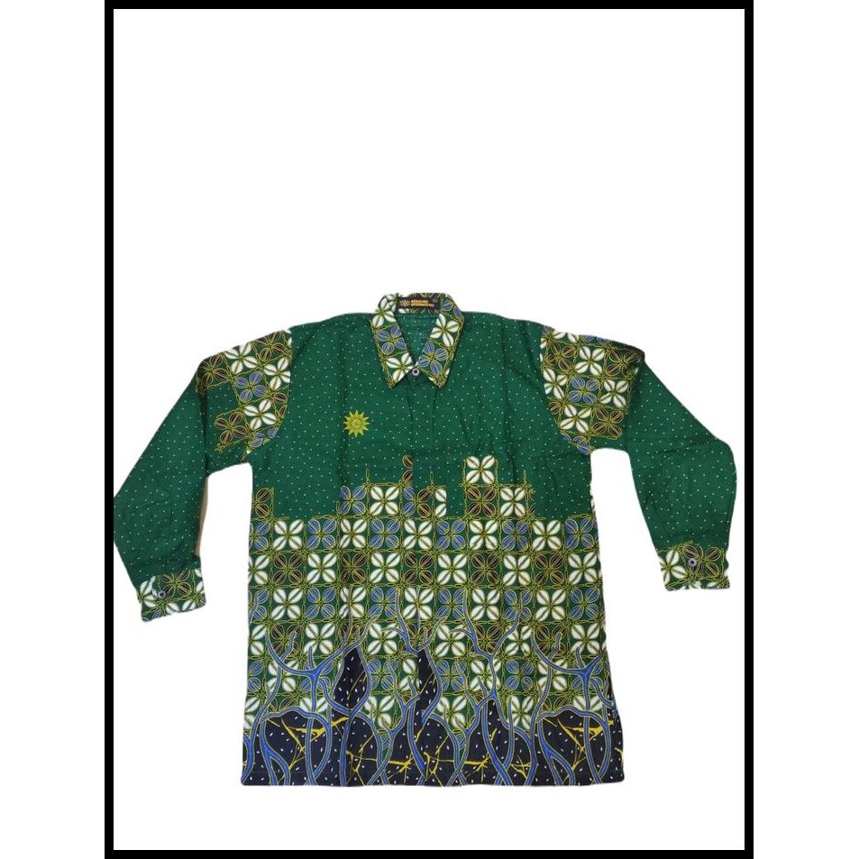 Terlaris Baju Batik Muhammadiyah Nasional New Panjang Good Quality