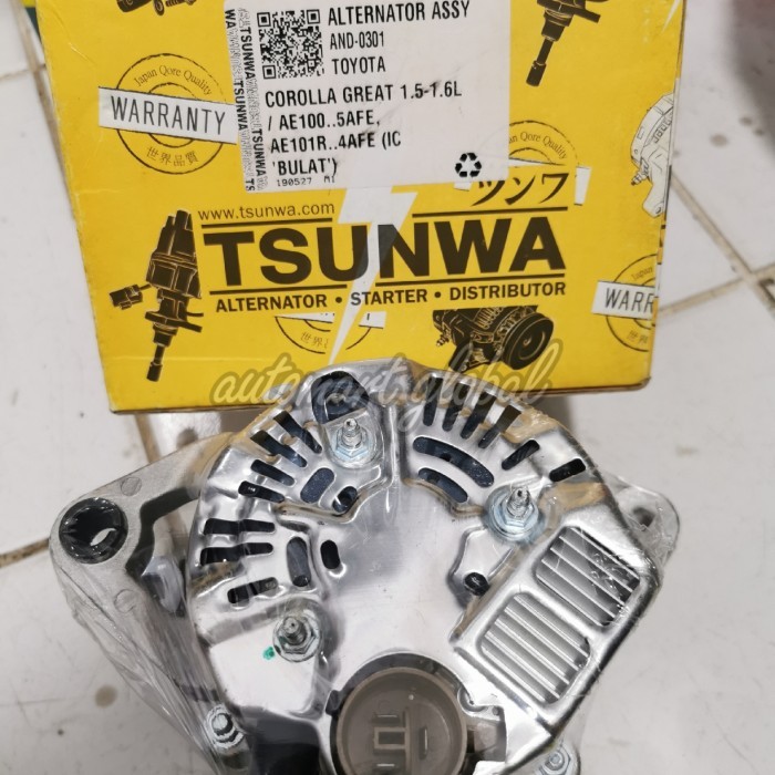 alternator corolla great dinamo cas great soket bulat
