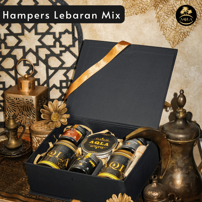 

PROMO TERBARU Hampers Ramadhan Eksklusif Sehat Madu Yaman Kurma Ajwa Cemilan Sehat / Parsel Ramadhan