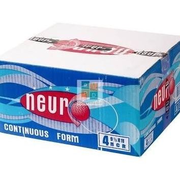 

Continous Form 91/2 x 11 5Ply/2 (K5/2 Neuro) NCR / Kertas Komputer
