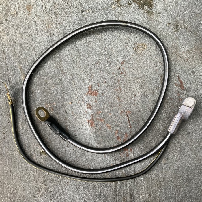 Kabel Aki Accu Min (-) Pengganti Kepala Kecil Corolla Corona KE30 KE70 DX RT100 RT132 TT132 GL SE EX