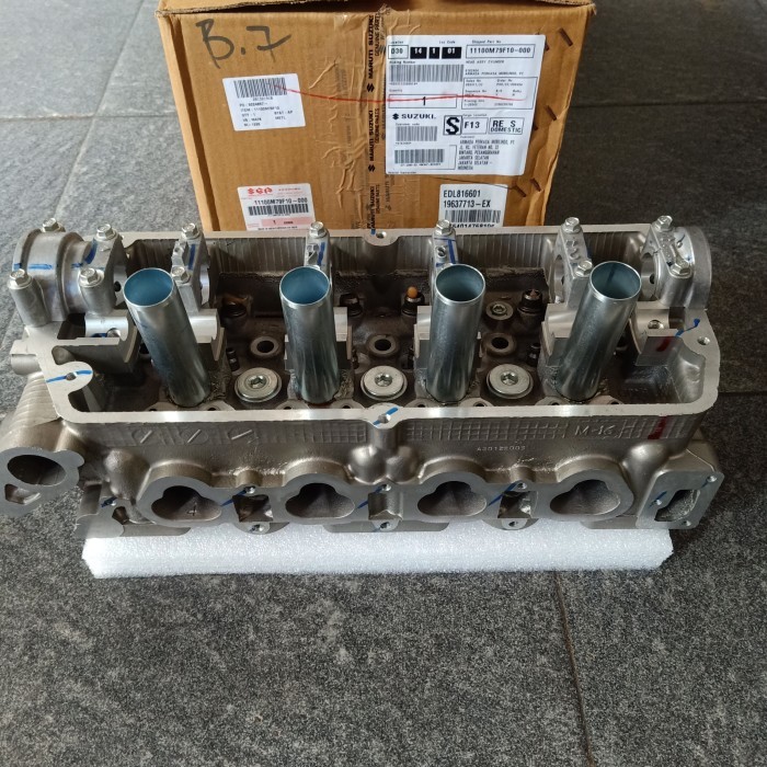 cylinder head Karimun Estilo 4 cylinder asli SGP
