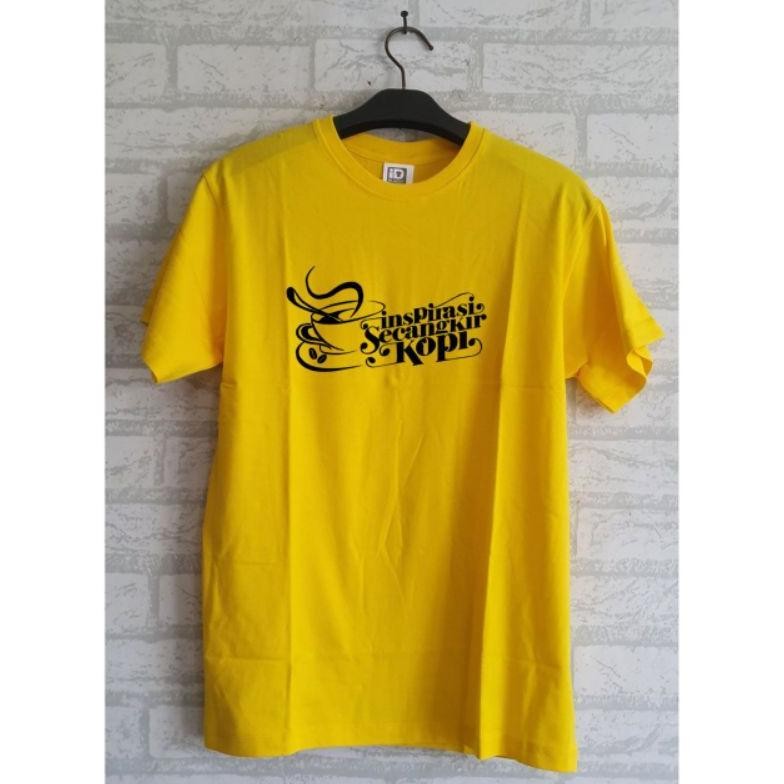 Promo Kaos Ilustrasi Kopi Kaos Pecinta Kopi Kaos Distro Pria Murah Kaos Ngopi Pria Ottd Pria