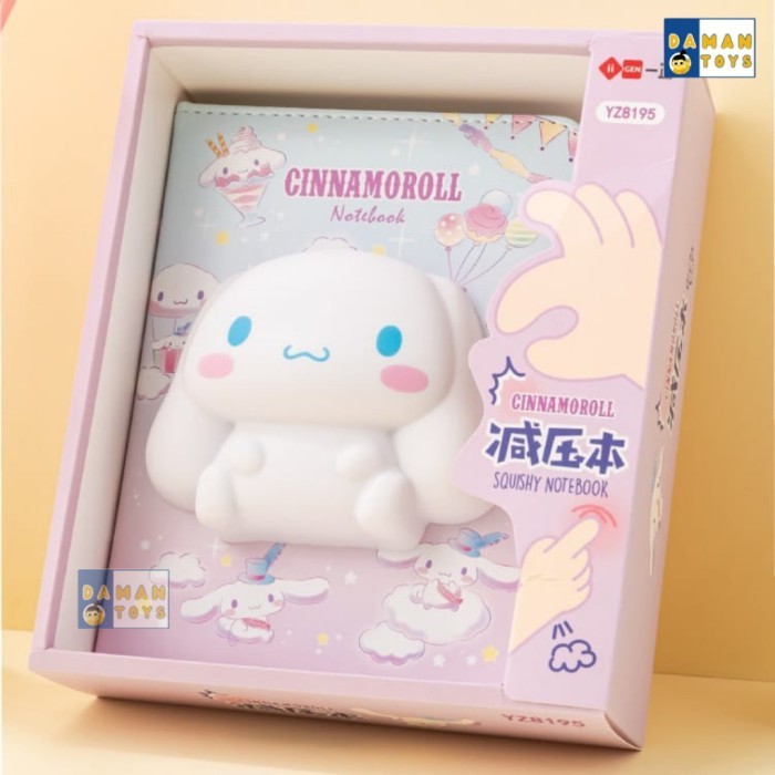 

FREE ONGKIR BUKU DIARY SANRIO NOTEBOOK SQUISHY KUROMI HELLO KITTY MY MELODY CINNAMONROLL KODE 1039