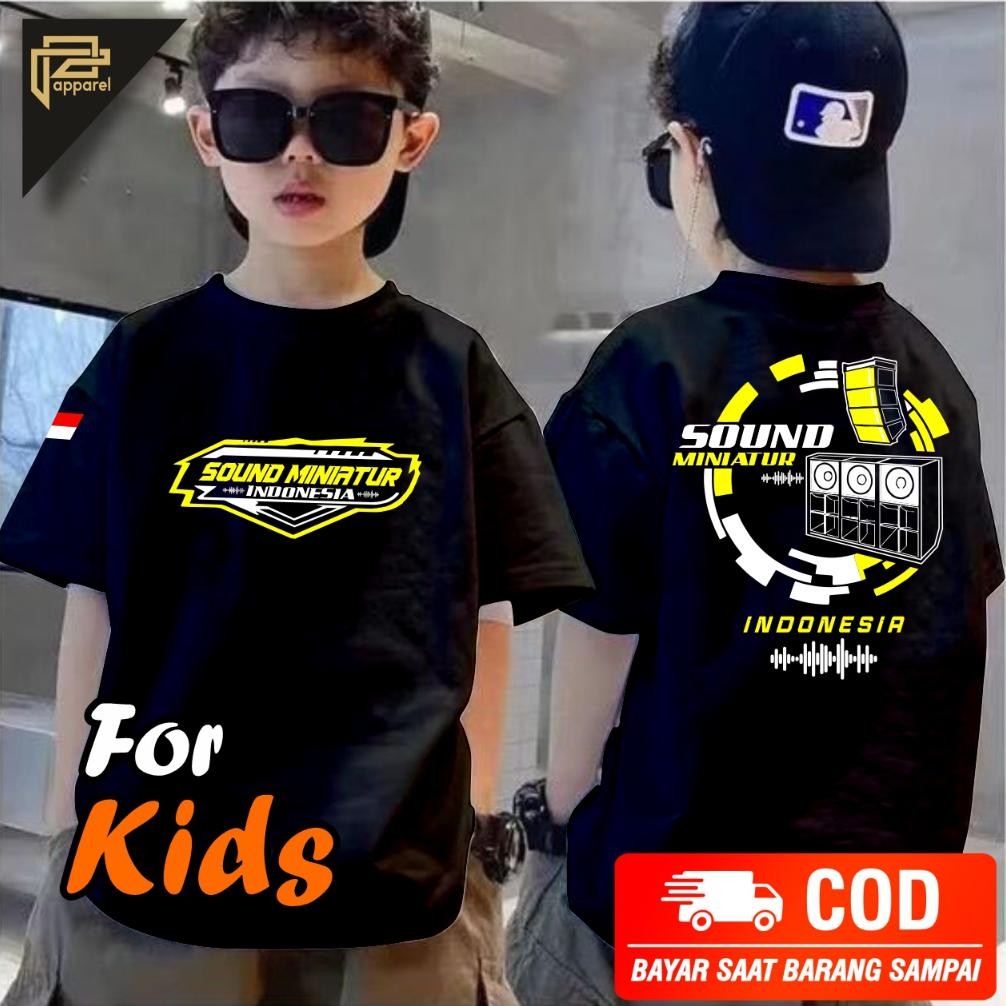 Promo Baju Anak Sound Miniatur Sound System Audio Bahan Adem