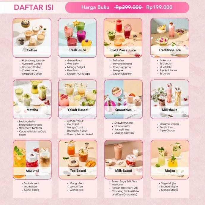 

Terlaris Bundling 2 Buku Resep Minuman Dan Resep Camilan Ready Stok