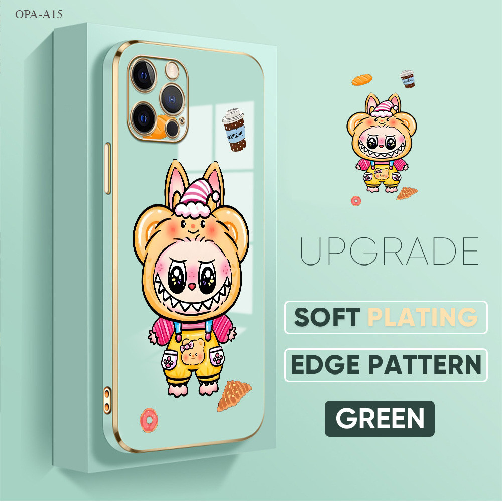 Casing Hp Untuk OPPO A15 A15S A16 A16S A54S A16K A16E A17 A17K A18 A38 A58 A78 5G  Softcase   Soft P