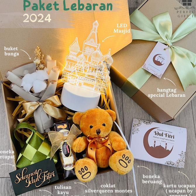 

Super Promo!, Hampers Lebaran Idul Fitri Premium Hijab Paket Idul Fitri Kado Lebaran
