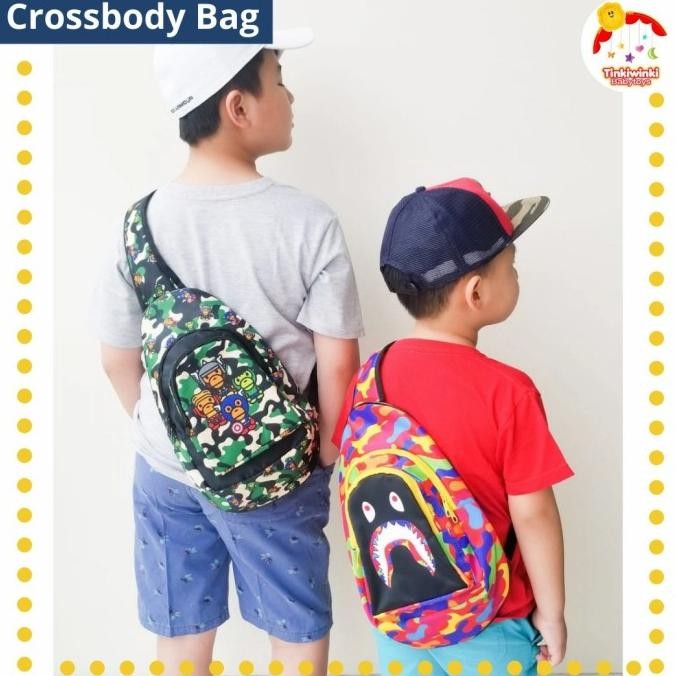 Sale Crossbody Bag Off White Tas Selempang Anak