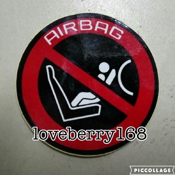 Promo sticker AIR BAG khusus untuk toyota calya dan daihatsu sigra COD