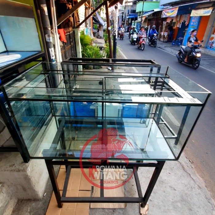 Aquarium 100x50x50 8mm / Aquarium Custom / Aquarium 100x50x50 KUALITAS